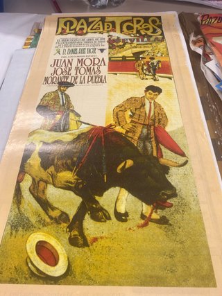 Cartel Toros Sevilla 1999