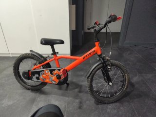 Bicicleta Infantil Btwin Naranja