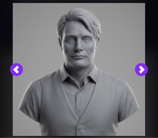 Busto Hannibal Lecter 3D 20cm
