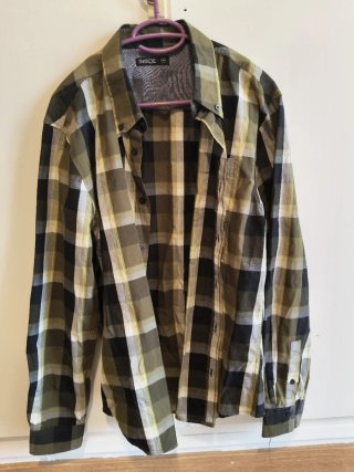Camisa de cuadros Inside Talla M