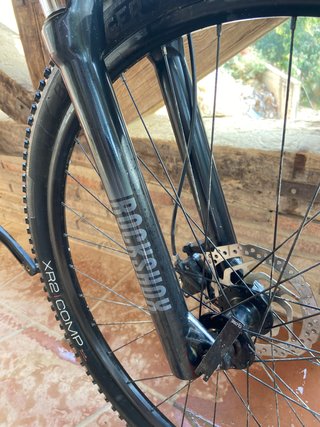 Bicicleta Trek Roja y Amarilla