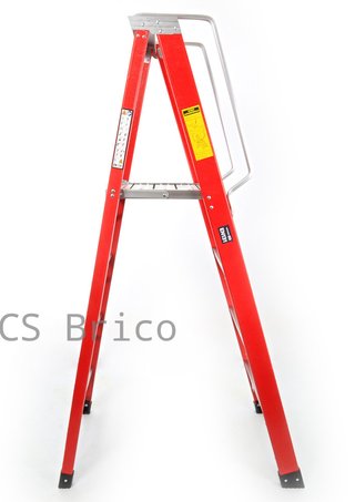 Escalera Fibra Tijera 2x4 - 1,14 Metros - 10400 - Mader