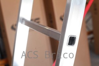 Escalera Aluminio 3x7 - 2+2+2 M - 66x25mm