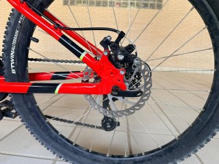 Bicicleta Roja Casi Nueva