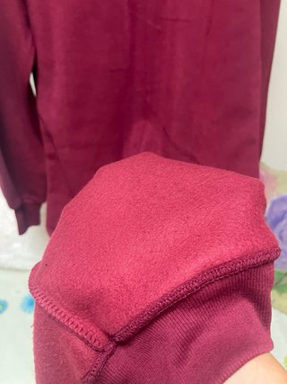 Vestido Estilo Sudadera Morado