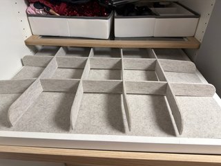 Separador de cajones Komplement IKEA