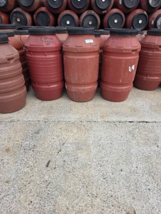 Barril 220 L. Rojo