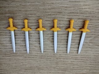 Playmobil Espada Asterix (0,55€ unidad)