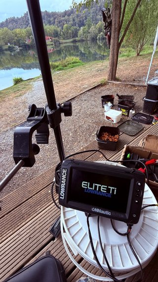Sonda de Pesca Lowrance Elite 7 + Soporte Raptor