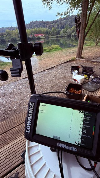 Sonda de Pesca Lowrance Elite 7 + Soporte Raptor