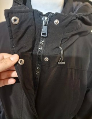 Parka imbottita Only Nera Taglia M
