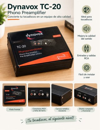 Dynavox TC-20 Phono Preamplifier