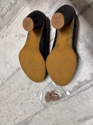 Zapatos El Naturalista Talla 41 Negros. Tacón 8cm