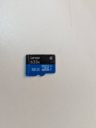 Tarjeta microSD Lexar 32GB U3 con Adaptador