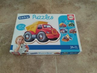 Puzzle Baby Educa - Vehículos