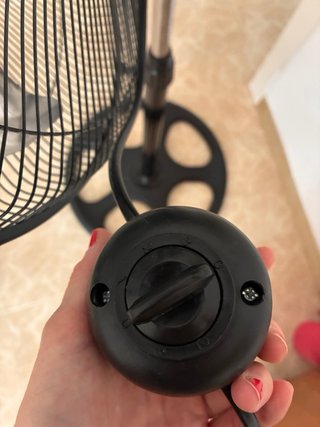 Ventilador EX Industrial Negro Rotatorio