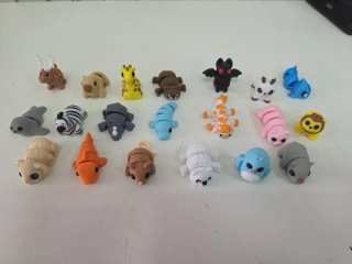 Set de 20 Figuritas 3D de Animales