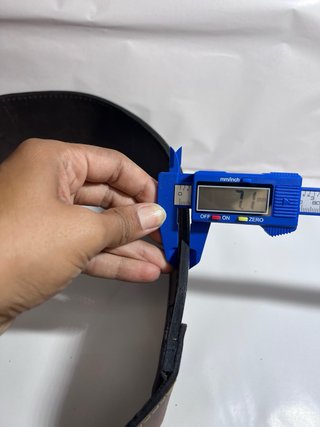 Cinturón artesanal de gimnasio de cuero