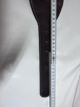 Cinturón artesanal de gimnasio de cuero