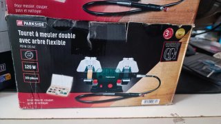 Amoladora de Banco Parkside PDFW 120 A2