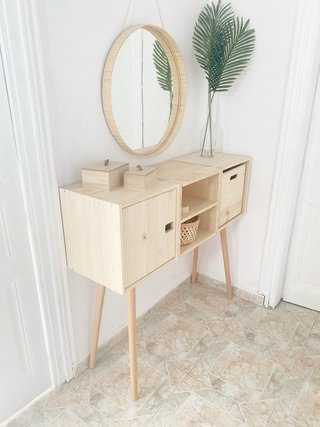 Mueble Recibidor de Madera