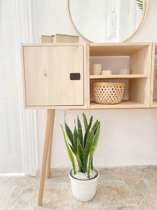 Mueble Recibidor de Madera