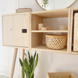 Mueble Recibidor de Madera