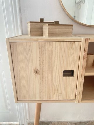 Mueble Recibidor de Madera