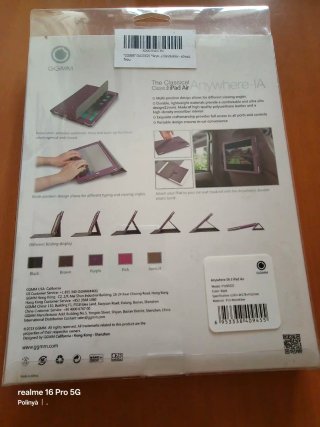 Funda iPad Air Clásica Morada