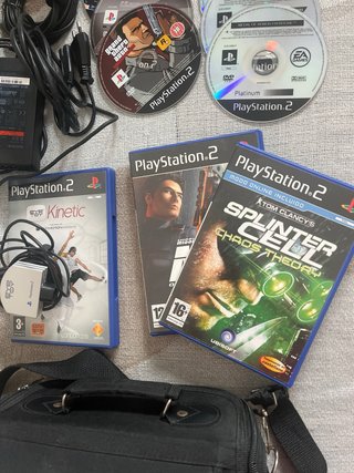 Consola PS2 + Juegos y Accesorios