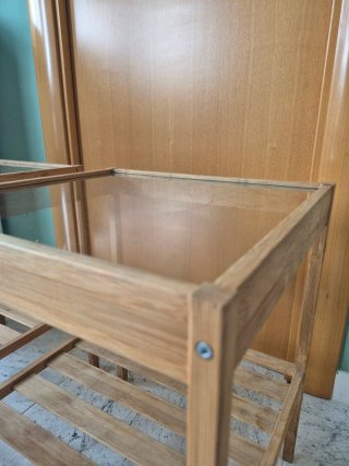 Pareja de Mesitas auxiliares/ noche IKEA Nesna