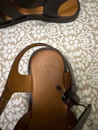 Sandalias Romanas Mango Marrones Talla 40