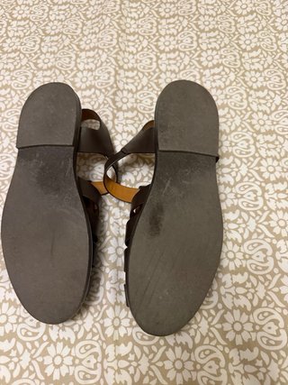 Sandalias Romanas Mango Marrones Talla 40