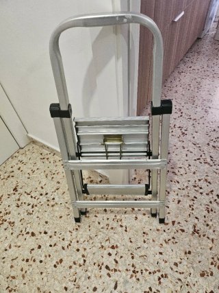 Escalera aluminio 2 peldaños