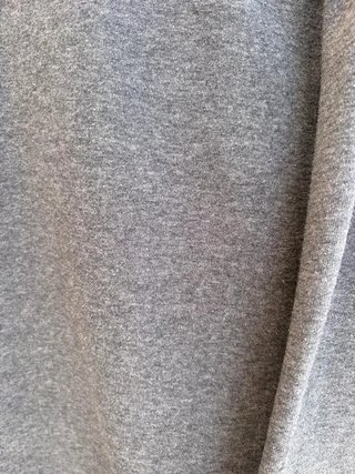 Nike Men’s Grey Oversized Swoosh Logo Crewneck...