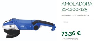 amoladora radial FORD