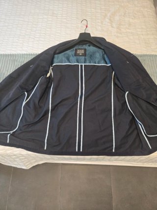 Gabardina Mirto azul