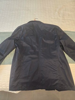 Gabardina Mirto azul