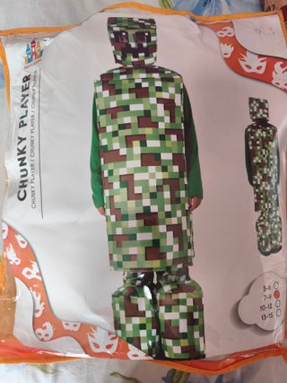Disfraz Minecraft Infantil Talla 7-9