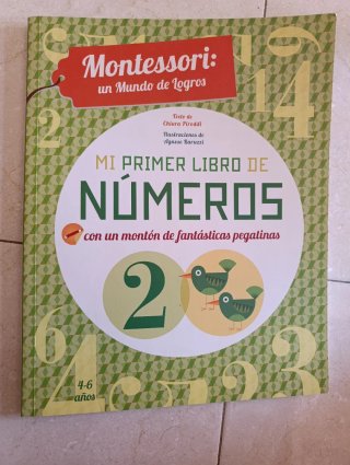 Mi primer libro de números (método Montessori)