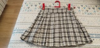 Falda de cuadros