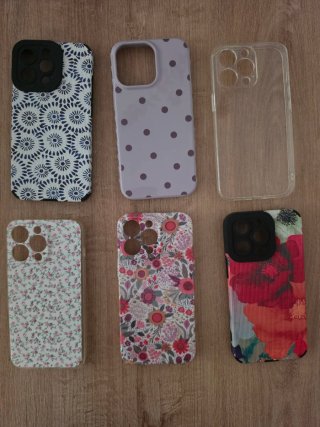Lote de 6 Fundas para iPhone 13 Pro
