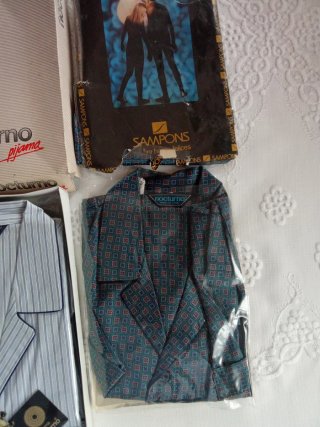 Pijama Aldy Hombre Talla M Azul