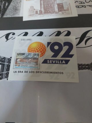 Sello EXPO 92 Sevilla España
