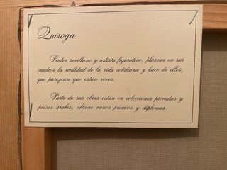 Cuadro. Quiroga