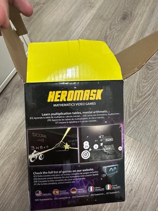 Gafas Realidad Virtual HEROMASK. No incluye código