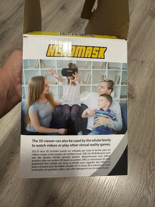 Gafas Realidad Virtual HEROMASK. No incluye código