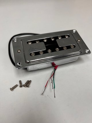 Pastilla Humbucker Fleor Cromada