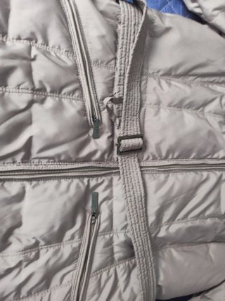 Abrigo de plumas Geox beige talla S