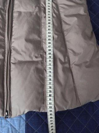 Abrigo de plumas Geox beige talla S